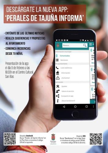 RESENTACIÓN DE LA APP &quot;PERALES INFORMA&quot;